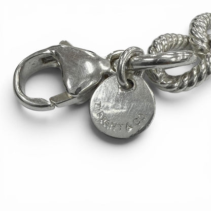 Tiffany & Co Twist Rope 925 Chain Bracelet Silver — view 4