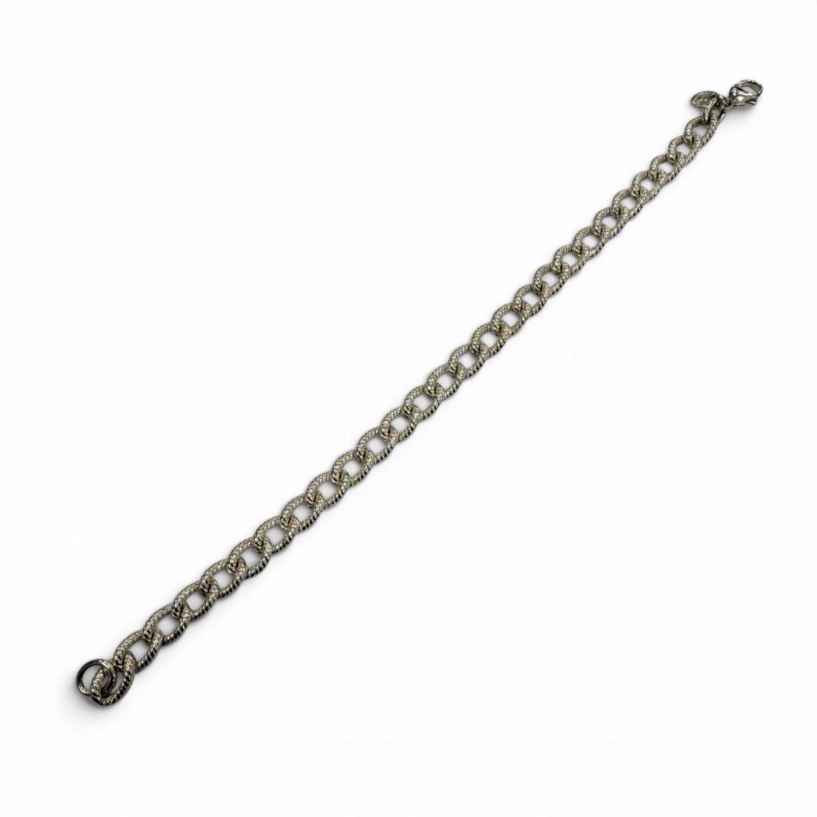 Tiffany & Co Twist Rope 925 Chain Bracelet Silver — view 2