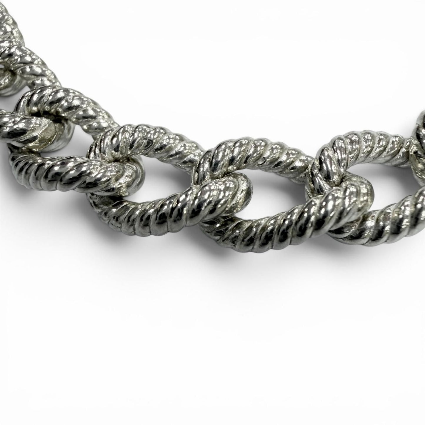 Tiffany & Co Twist Rope 925 Chain Bracelet Silver — view 3