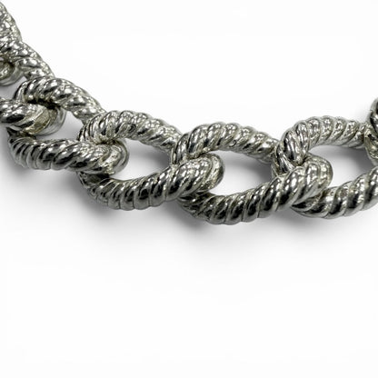 Tiffany & Co Twist Rope 925 Chain Bracelet Silver — view 3