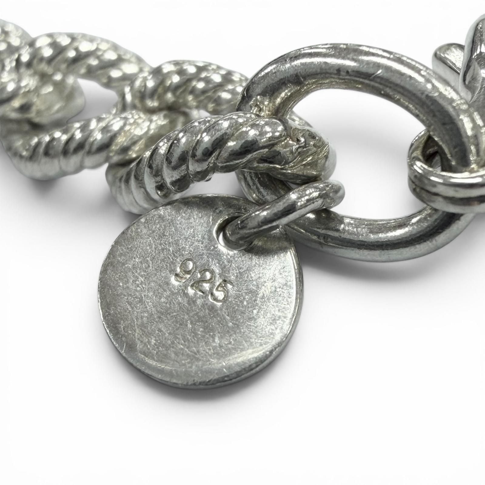 Tiffany & Co Twist Rope 925 Chain Bracelet Silver — view 5