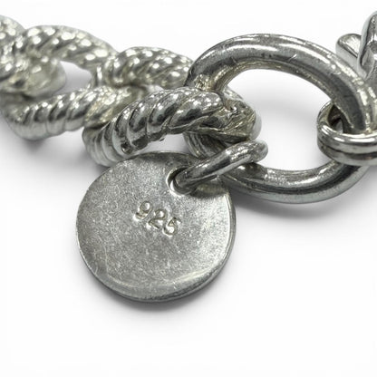 Tiffany & Co Twist Rope 925 Chain Bracelet Silver — view 5