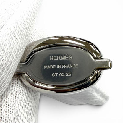 Hermes Pendant Mini Maillon PM Chaine D'ancre Necklace Black — view 8