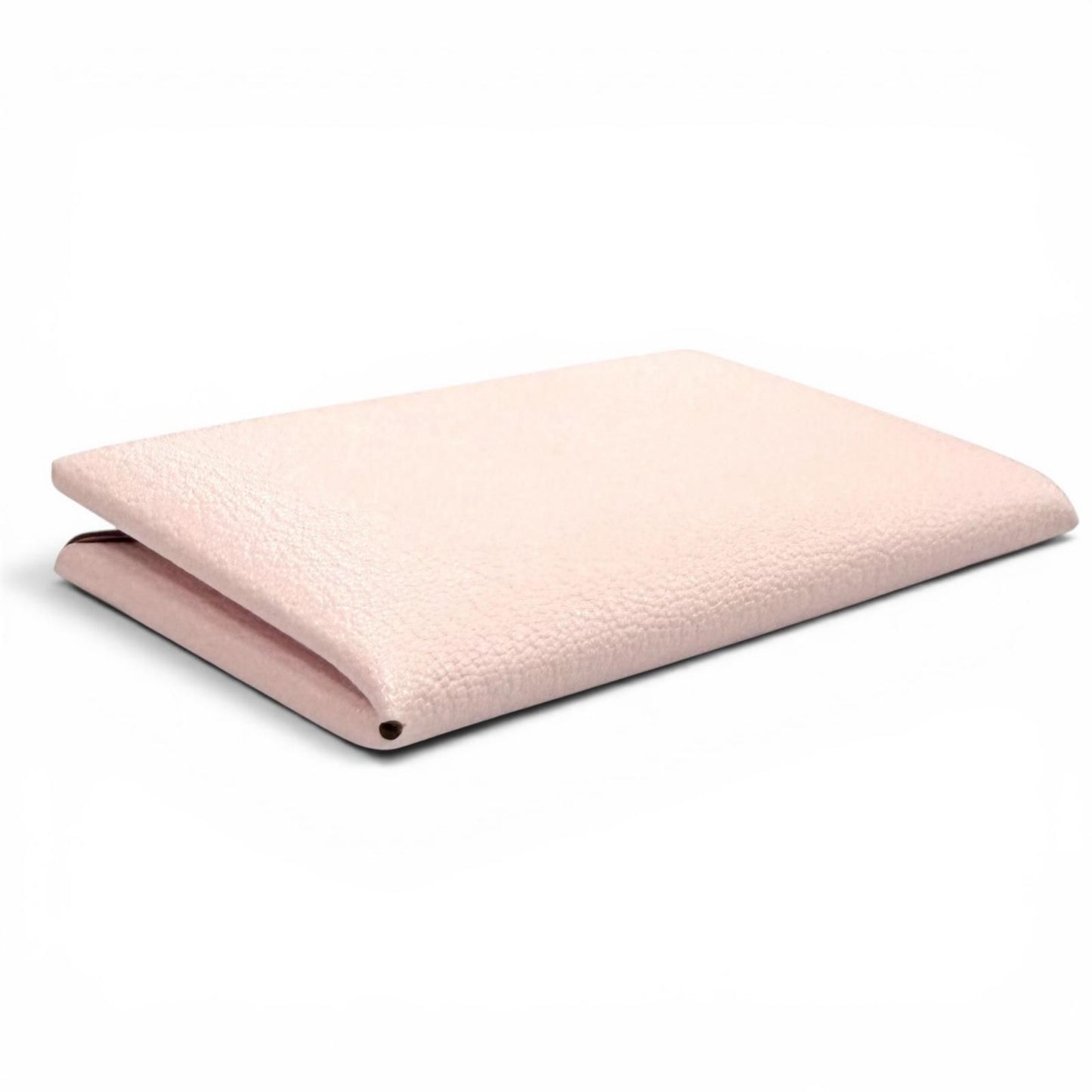 Hermes Calvi Rose Darling Chevre Business Card Holder Case — view 4