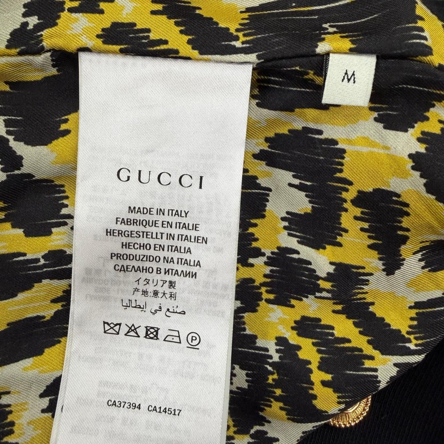 Gucci Cotton 100% Vintage Processed GG Button Sherry Line Star Logo Hooded — view 9
