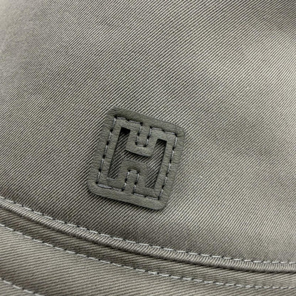 Hermes Cotton Polyurethane Grimeyer Logo Patch Bucket Hat 60 — view 8