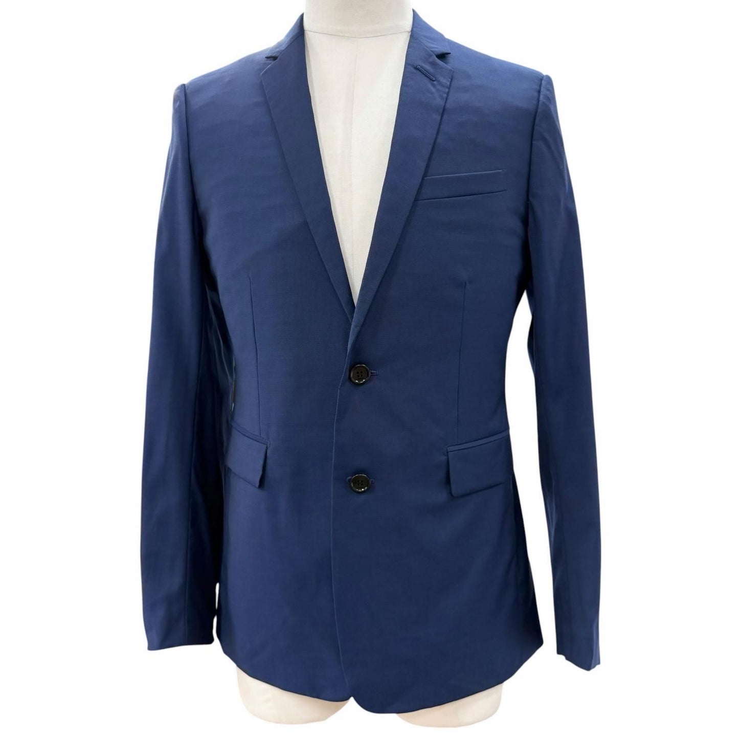 Dior Homme Wool Logo Button Single Jacket Terre Navy 48