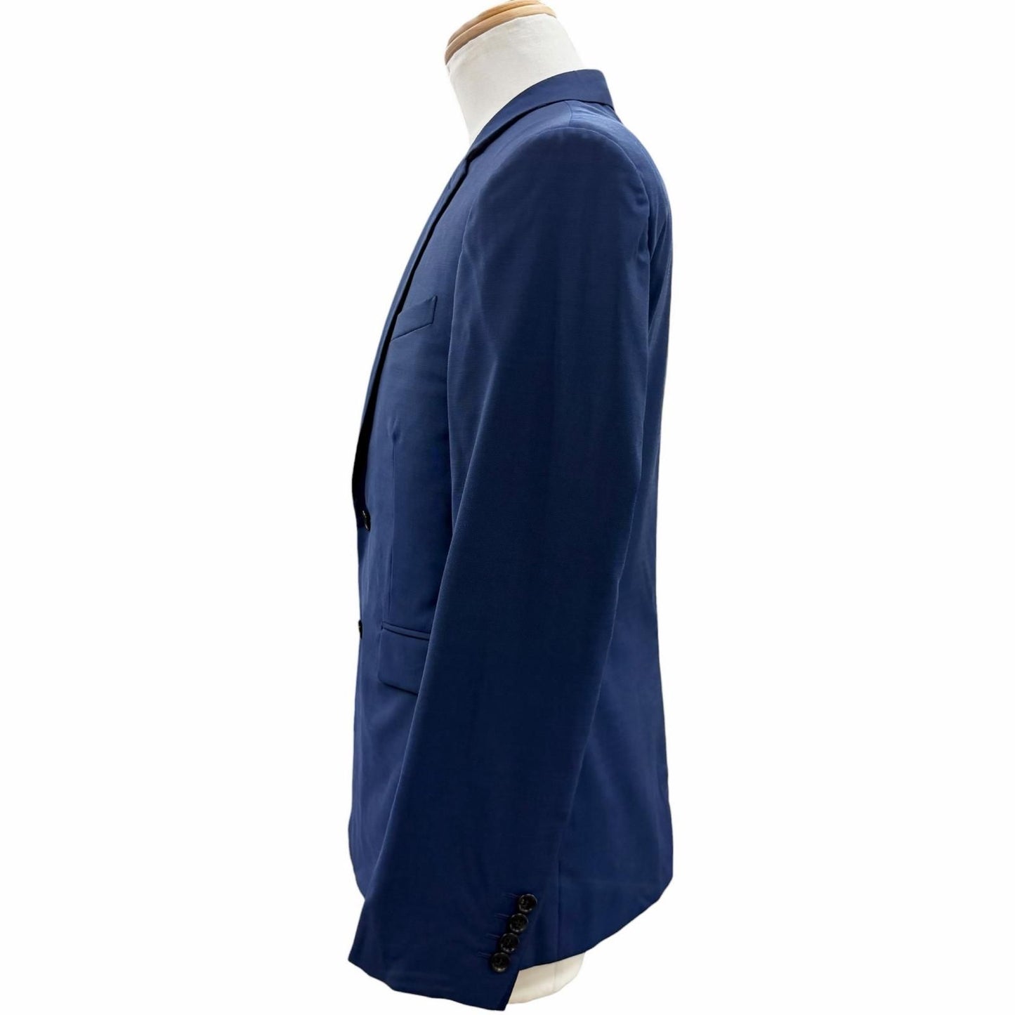 Dior Homme Wool Logo Button Single Jacket Terre Navy 48 — view 3