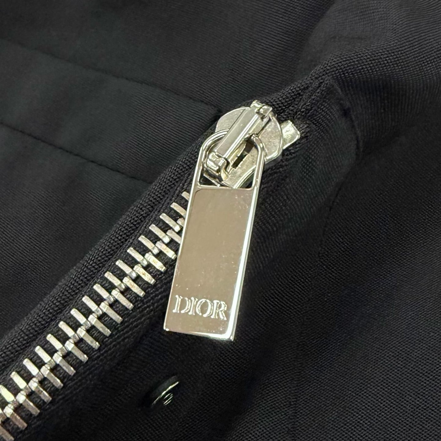 Dior Homme Saddle Pocket Logo Button Single Jacket Terre Black 46 — view 8