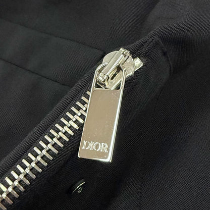 Dior Homme Saddle Pocket Logo Button Single Jacket Terre Black 46 — view 8