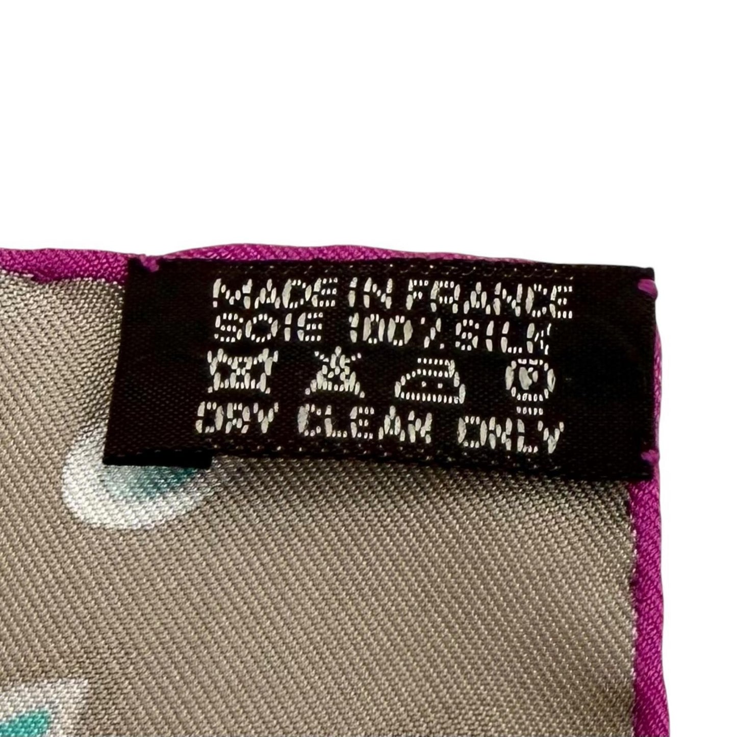 Hermes Carre 90 Tresors Retrouves Hidden Treasure Silk 100% Scarf Multi — view 8