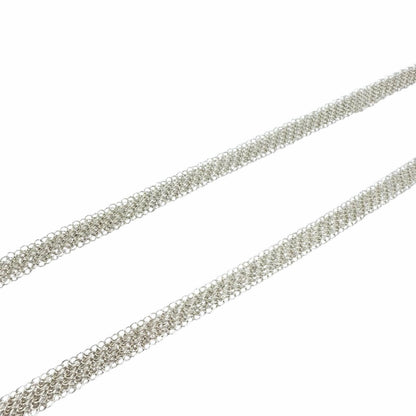 Tiffany & Co Elsa Peretti Somerset Mesh Necklace 925 Sterling Silver — view 4