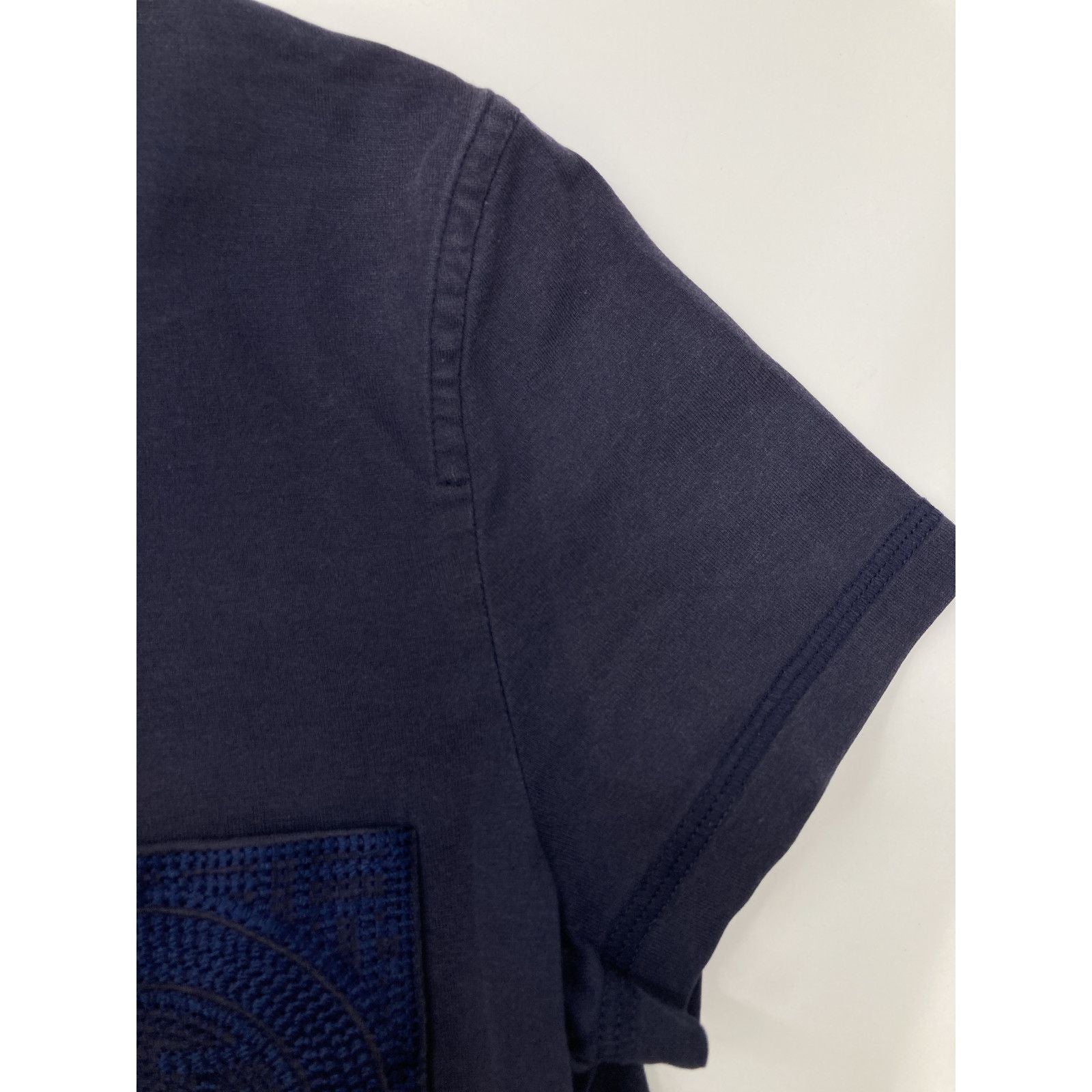 Hermes Logo Embroidered Pocket T-Shirt 34 — view 8