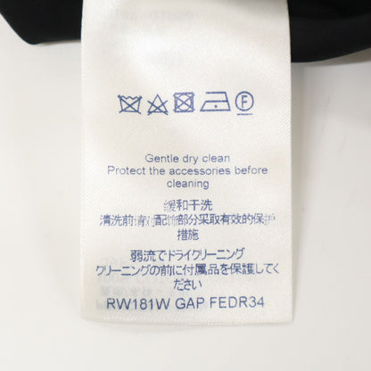 Louis Vuitton Gap Waist Gathers Silk Cotton Dress — view 5