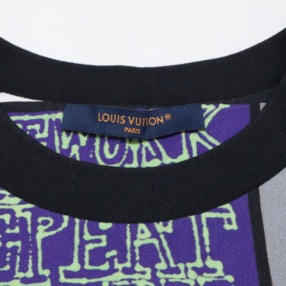 Louis Vuitton LV Fanzine Motif Graphic Art Shirt — view 5