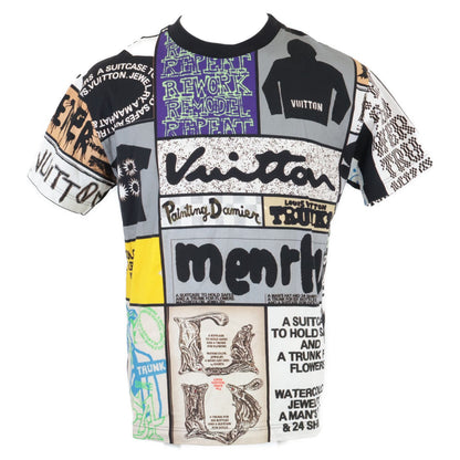 Louis Vuitton LV Fanzine Motif Graphic Art Shirt