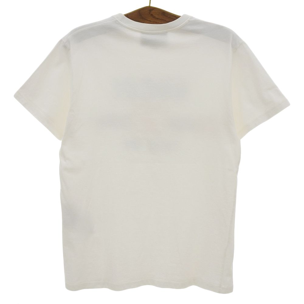 Gucci Cotton Tape ME Sequin Decoration Front Logo Short Sleeve Top White — view 2