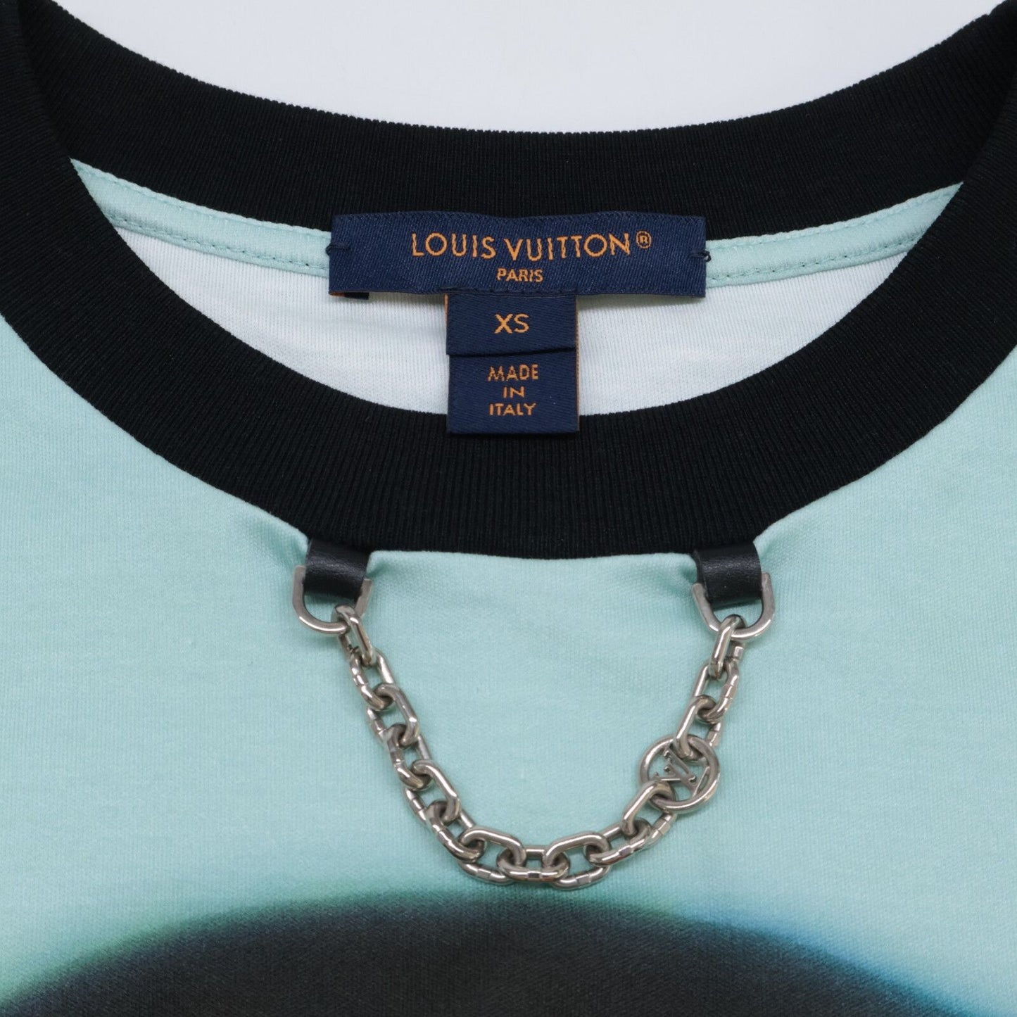 Louis Vuitton Mrv LV Duck Collar Chain Short Sleeve T-Shirt XS — view 4