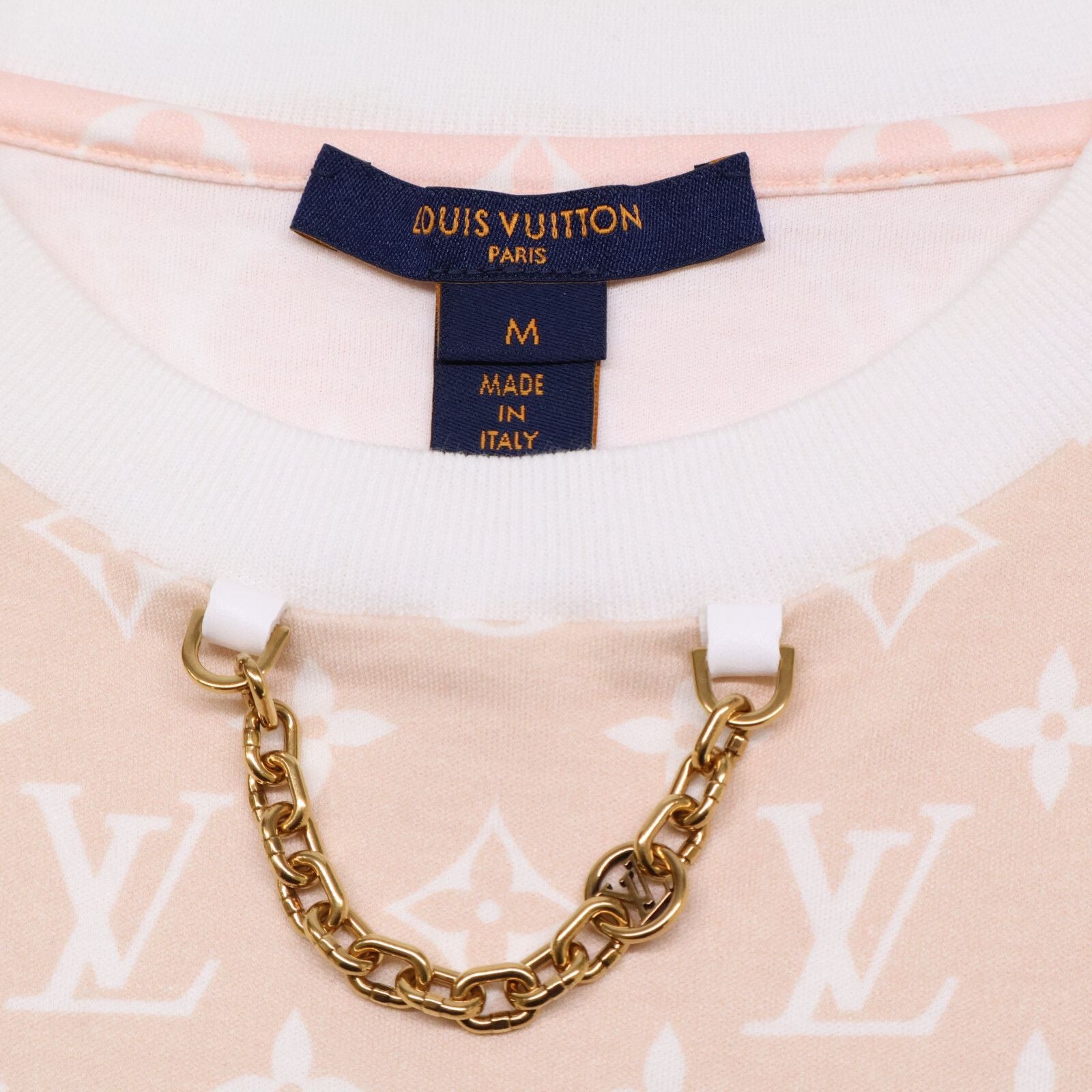 Louis Vuitton Monogram Print Short Sleeve T-Shirt — view 3