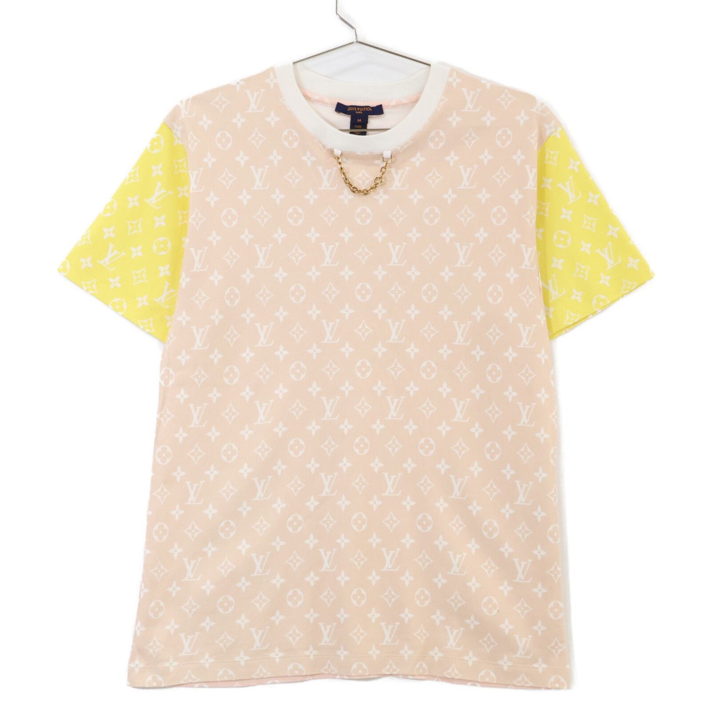 Louis Vuitton Monogram Print Short Sleeve T-Shirt
