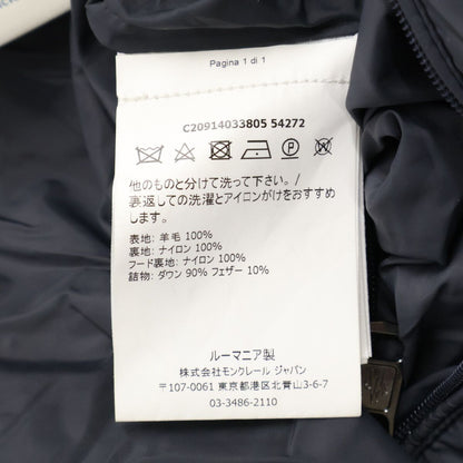 Moncler Montgenevre Wool Down Jacket — view 7