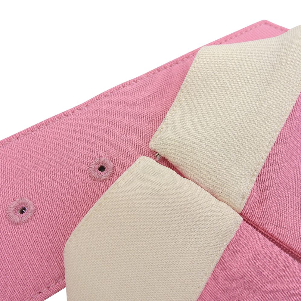 Gucci GG Belt Jersey Sleeve Dress Pink — view 5