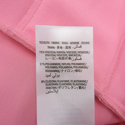 Gucci GG Belt Jersey Sleeve Dress Pink — view 4