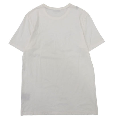 Dior Cotton Logo Embroidery T-Shirt Top White — view 2
