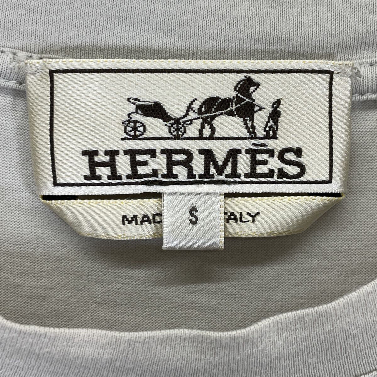 Hermes Cotton 100% Bicycle Parts T-Shirt — view 3