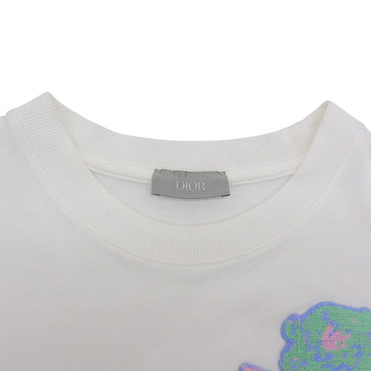 Dior Cotton T-Shirt Top White XS — view 3