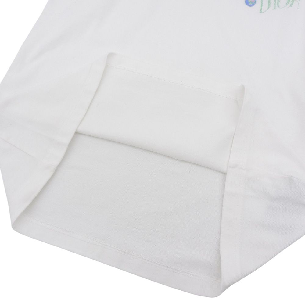 Dior Cotton T-Shirt Top White XS — view 4