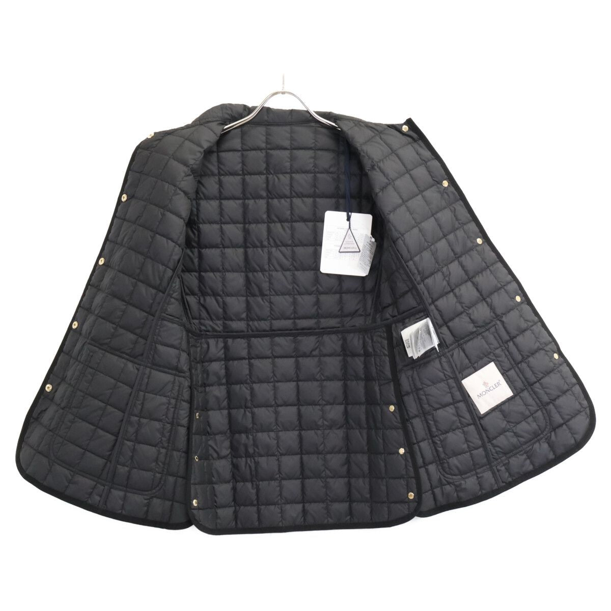 Moncler Epinal Quilted Down Jacket Shirt — view 4