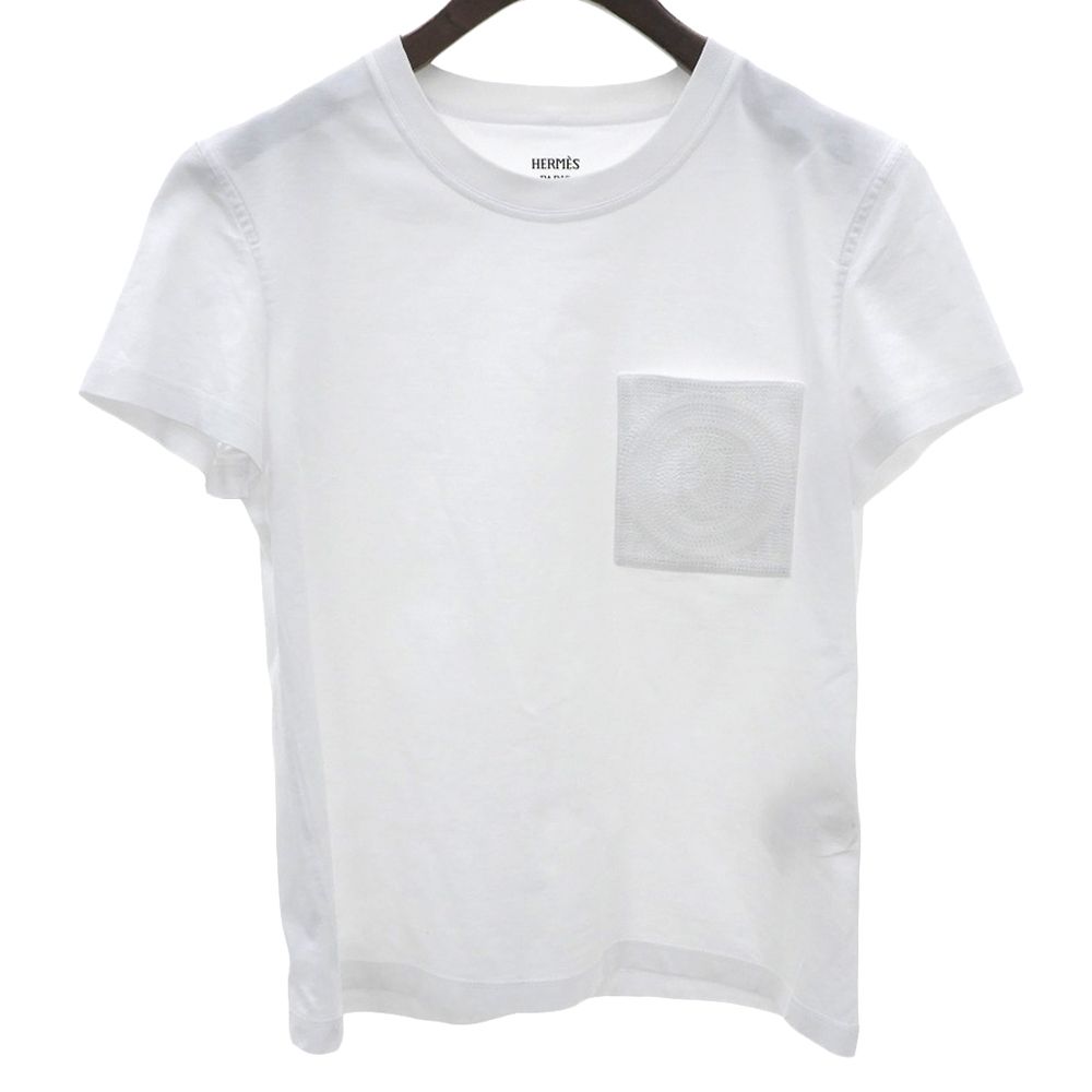 Hermes Pocket Shirt White