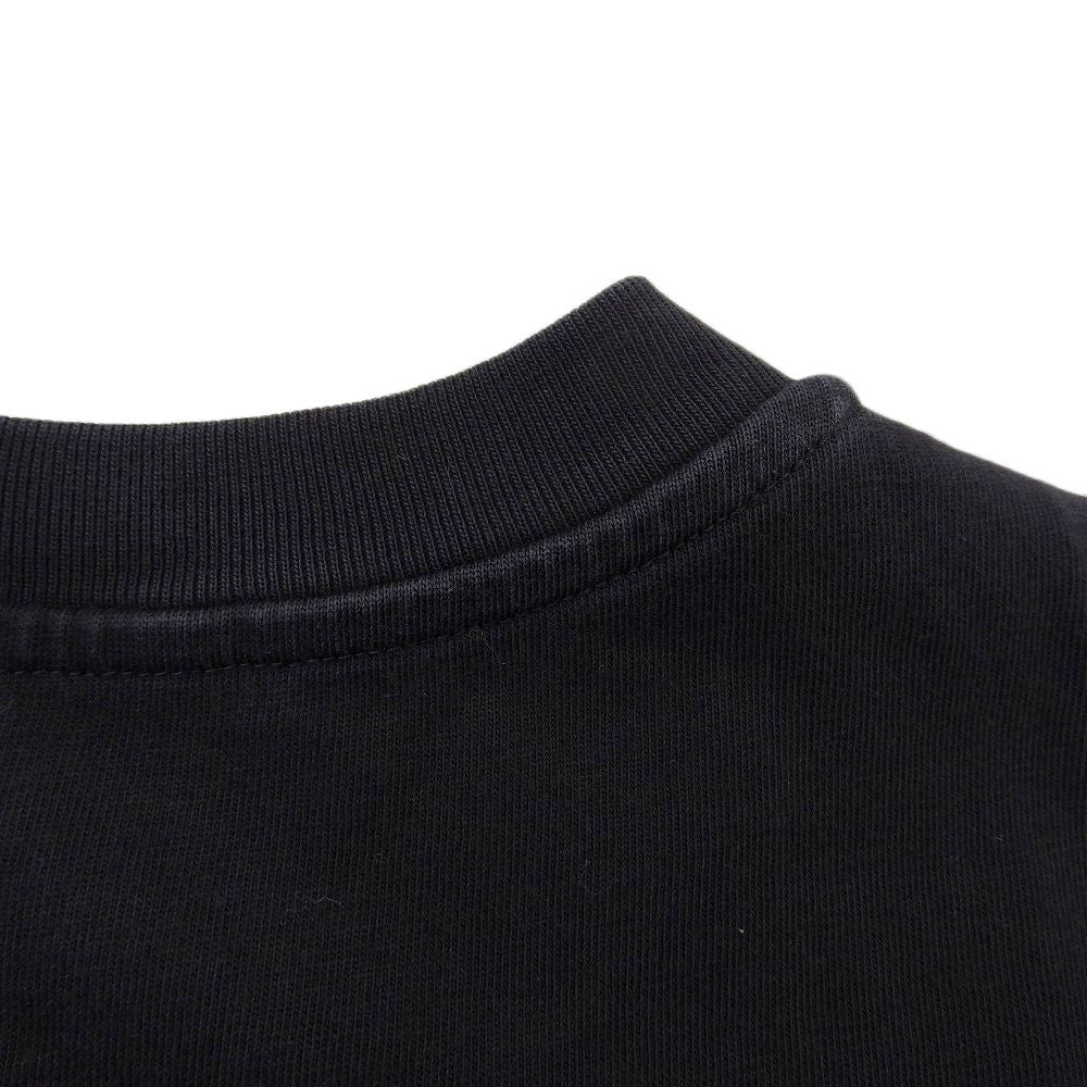 Moncler Cotton Print T-Shirt Top Black XS — view 6