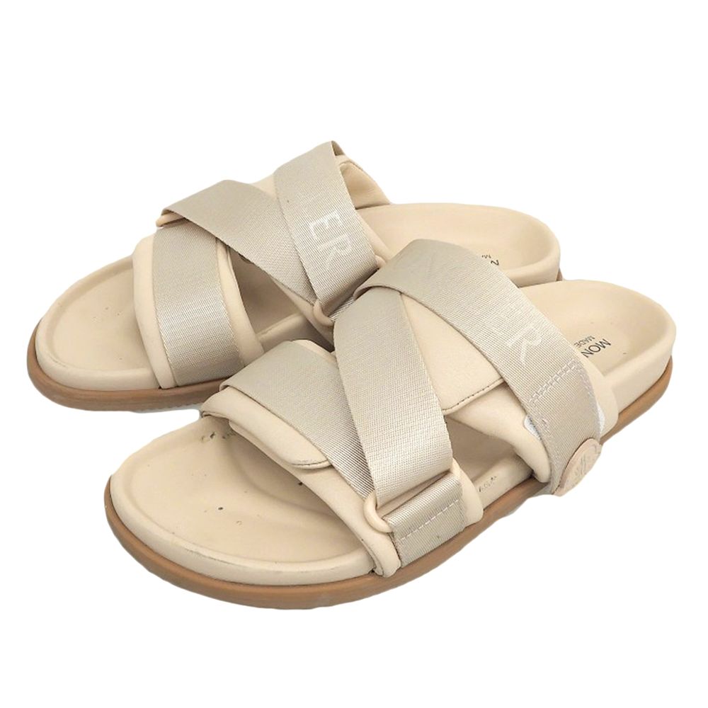 Moncler Sandals Shoes Beige