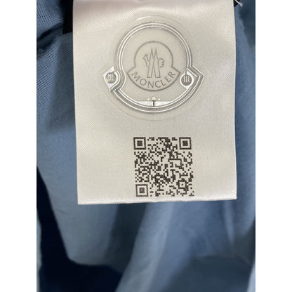 Moncler Light Blue Logo Short Sleeve T-Shirt — view 6