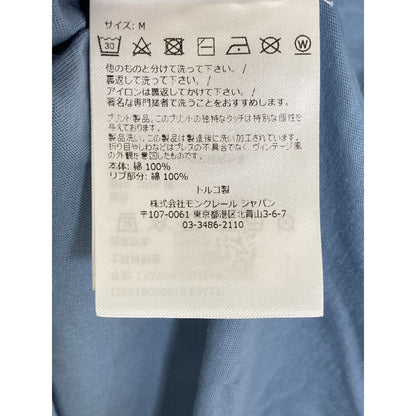 Moncler Light Blue Logo Short Sleeve T-Shirt — view 5