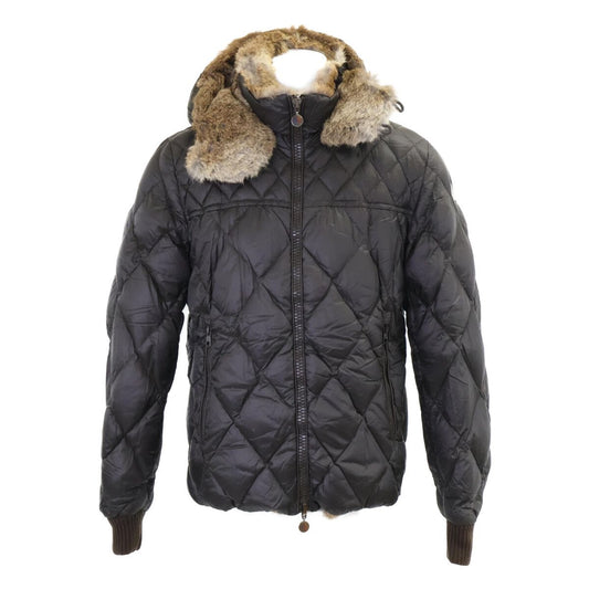 Moncler Bastogne Giubbotto Rabbit Fur Lining Reversible Down Jacket