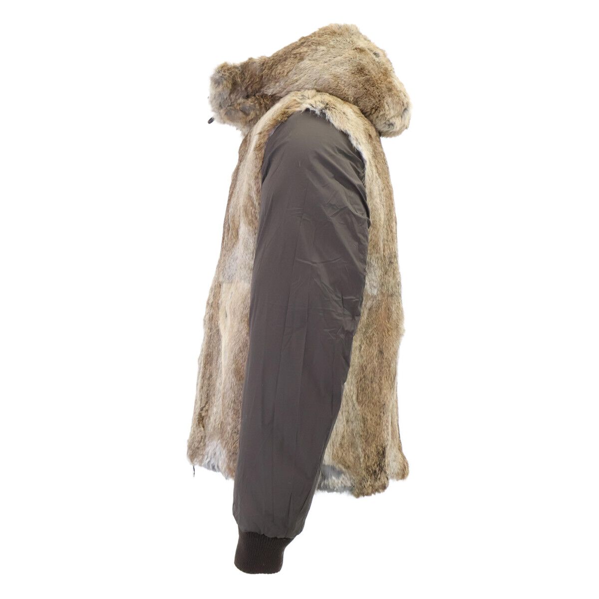 Moncler Bastogne Giubbotto Rabbit Fur Lining Reversible Down Jacket — view 6