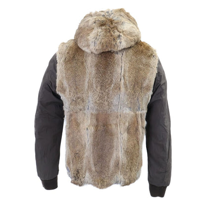 Moncler Bastogne Giubbotto Rabbit Fur Lining Reversible Down Jacket — view 5