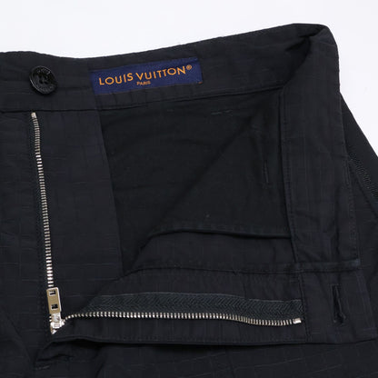 Louis Vuitton Yh7 Cotton Nylon LV All Over Pattern Shorts 48 — view 3