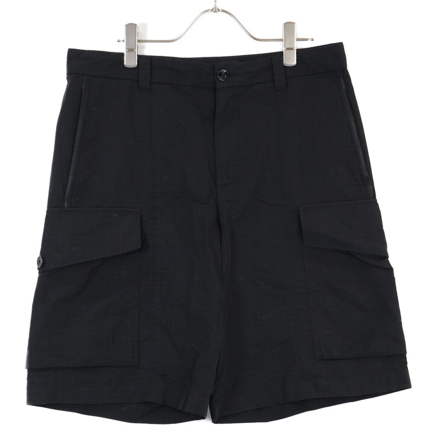 Louis Vuitton Yh7 Cotton Nylon LV All Over Pattern Shorts 48