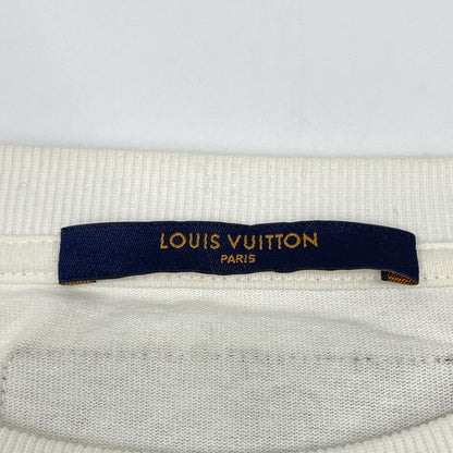 Louis Vuitton White Npl Airplane Print T-Shirt — view 3