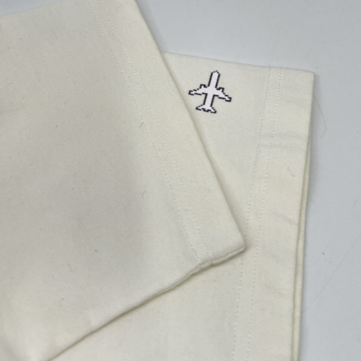 Louis Vuitton White Npl Airplane Print T-Shirt — view 6
