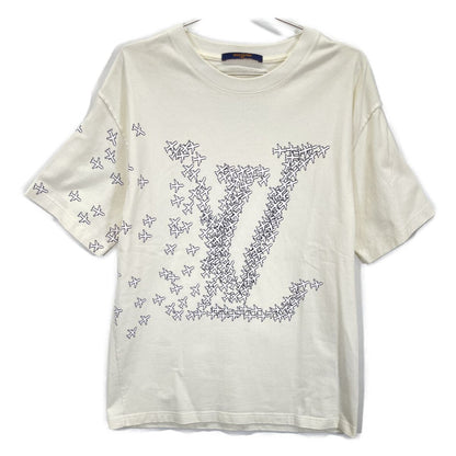 Louis Vuitton White Npl Airplane Print T-Shirt