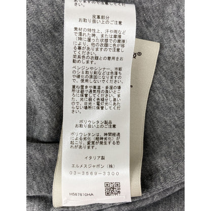 Hermes Cheval Leather Logo Patch Short Sleeve T-Shirt — view 5