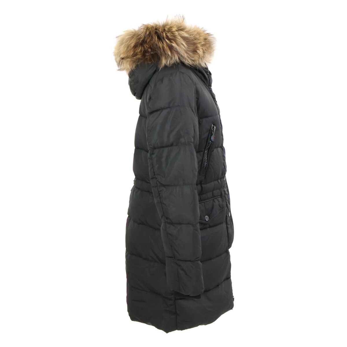 Moncler Fragon Hooded Down Coat — view 4