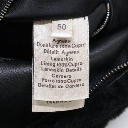 Hermes Shearling Boa Jacket Zip Up 50 — view 6