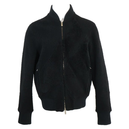 Hermes Shearling Boa Jacket Zip Up 50