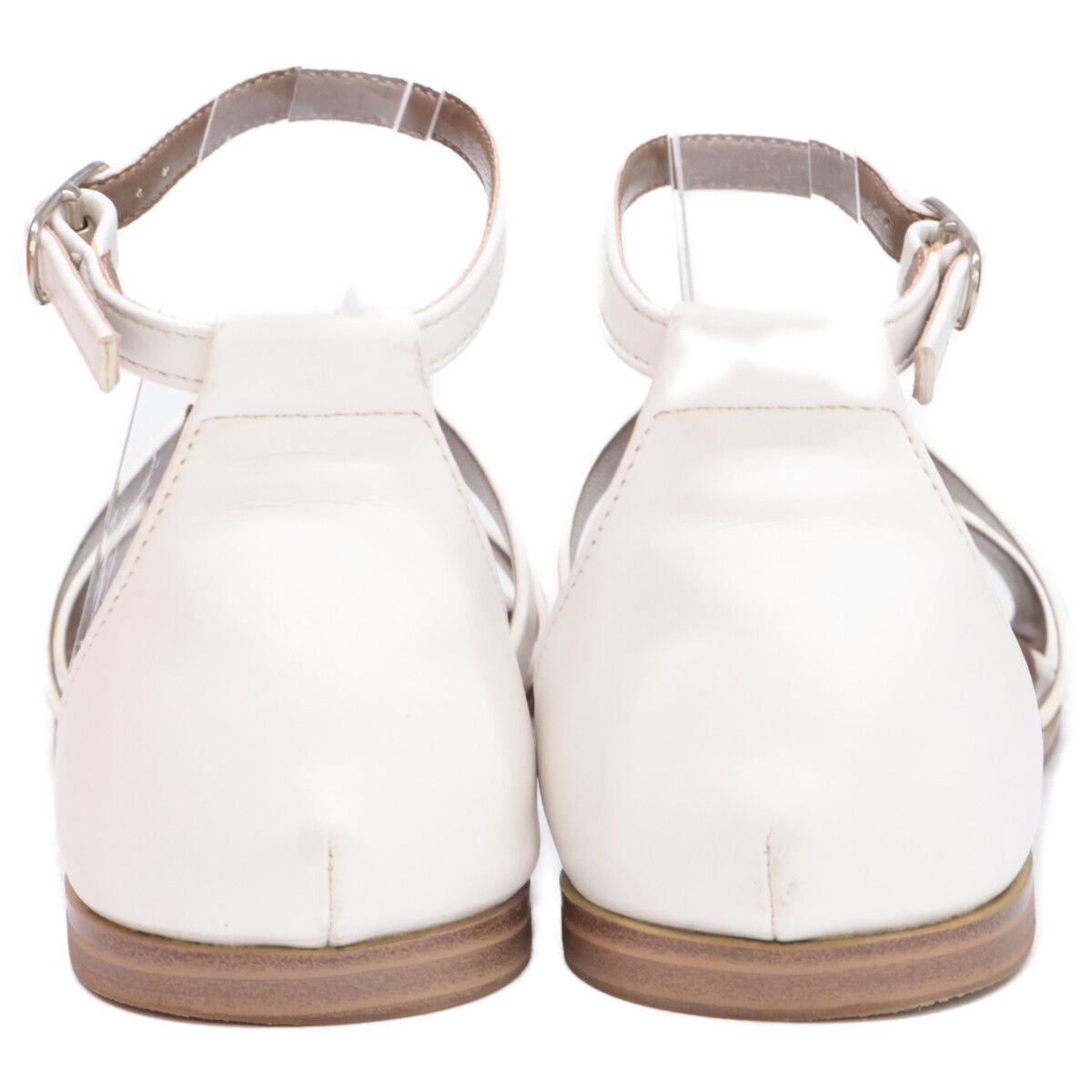 Hermes Santorini Motif Ankle Strap Flat Sandals — view 4